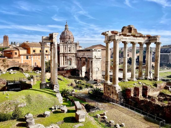 Explore the historic site of the Imperial Forum, Rome