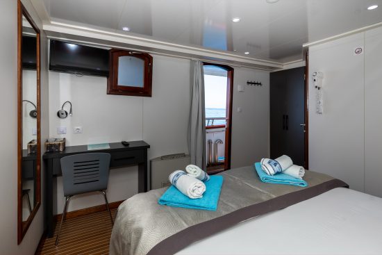 MS Prestige main deck cabin.